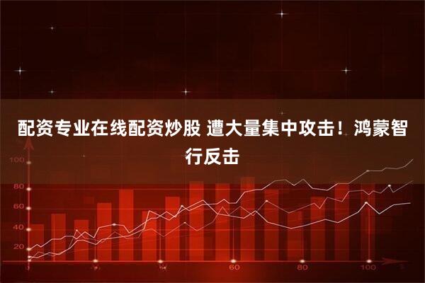 配资专业在线配资炒股 遭大量集中攻击!鸿蒙智行反击